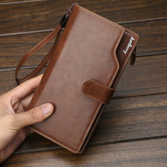 Large Capacity Multi-functional Business Phone Bag Clutch Bag Long Wallet For Men for Clutch Bags