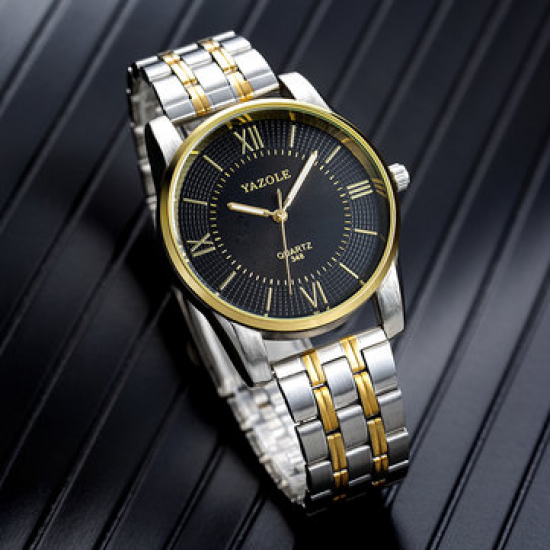 Business Style Full Steel Men Watch Fashion Luminous Display Quartz Watch for Men Watches