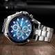 Business Style Stainless Steel Waterproof Date Display Men Wrist Watch Quartz Watches for Men Watches