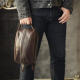 Ekphero Vintage Genuine Leather Clutch Bag Handmade Multifunction Cosmetic Bag For Men for Clutch Bags
