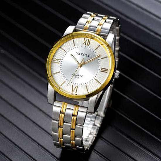 Business Style Full Steel Men Watch Fashion Luminous Display Quartz Watch for Men Watches